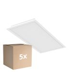 Fordelspakke 5x Noxion LED Panel Ecowhite V4.0 20W 2400lm - 830-840-865 CCT | 60x30cm