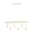 Eglo Pendel Lampe Townshend Stål Hvid Træ | IP20 - Egnet til 6x E27 